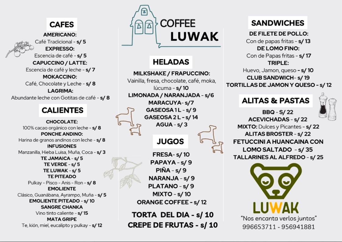 Lista de carta 1
